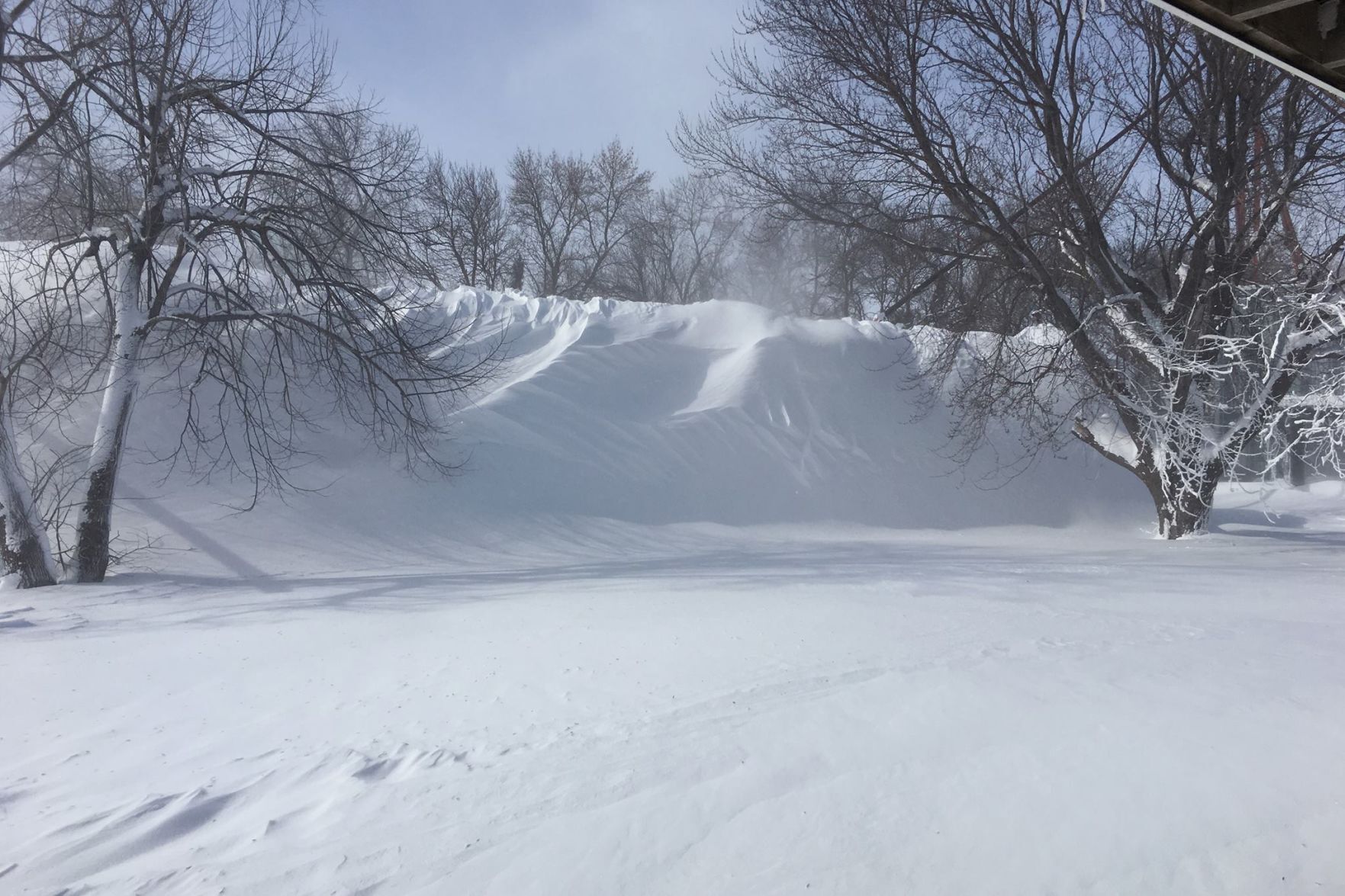 Snow drift